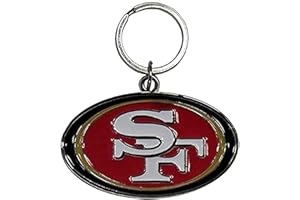 Siskiyou NFL Chrome Key Chain