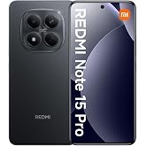 Redmi Note 15 Pro 12+512 Black (No Power Adapter Included) | Sin Adaptador de Corriente Incluido
