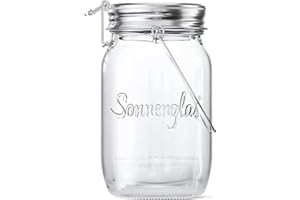 ‎SONNENGLAS SONNENGLAS Solarlaterne Classic 1000ml – DAS ORIGINAL – Fair Trade Solarlampe aus Südafrika | Mit Solar & USB | Deko und Licht für Haus, Garten und Geschenk | Testsieger – Bekannt aus Pro7 Galileo