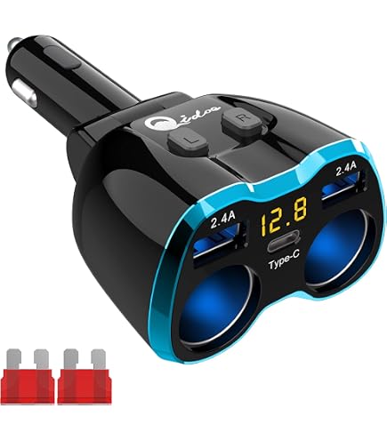 Thermomètre Voiture LCD - Affichage Température Extérieure (-50°C à 70°C) + Heure + Alarme - 12/24h