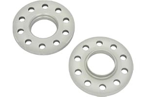 Spurverbreiterung TRAK+ Spurverbreiterungen/TRAK+ Wheel Spacers Hinten von H&R 24 mm (2455665) Distanzscheibe Räder, Silber