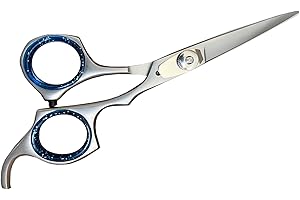ASM INSTRUMENTS New 5" Professional Hair Cutting Scissors Shears Barber Salon Hairdressing Styling Grooming Clippers|hair cutting scissor| hairdressers scissors and hair dressing scissors sharp