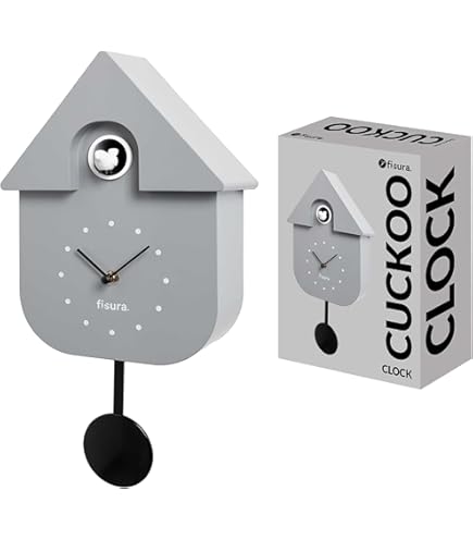Karlsson Horloge à Coucou Modern Cuckoo - Bleu - 8,5x21,5x41cm | Leroy Merlin