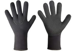 AIDIER Gants de Plongée en Néoprène 3mm Gants de Combinaison Anti-Dérapants pour Hommes Femmes Gants d'eau pour la Plongée en Apnée Pagaie Surf Canoë Chasse sous-Marine Ski