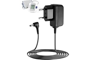 OUPDATE 6V Chargeur Tensiometre pour Omron HHP-CM01 M2 M3 M4 M6 M7 M2 Basic, M3 Comfort, M7 Intelli IT, X2 X3 X4 X6, X2 Basic, X7 Smart, Adaptateur Secteur pour Omron M400 M500 M700