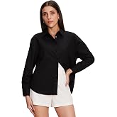 Amazon Brand - Symbol Women's Oversized Cotton Casual Shirt (Available in Plus Sizes)