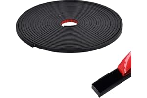 BEFUN 9M Flexible Decorative Strip Self-Adhesive Light Ceiling Strips, Black Strip Decorative for DIY, Decoration, Mirror Edge, Wall, Picture Frame Edges, Cabinet, Cracks