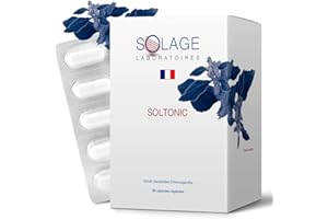 SOLAGE LABORATOIRES ASHWAGANDHA Haute Concentration - Ginseng Indien Anti Stress Contre Anxiété - 90 capsules de Withania Somnifera Vegan - Laboratoires Français SOLAGE