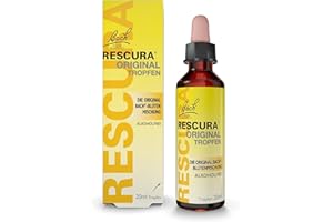 ‎BACH RESCURA Original Bach RESCURA Tropfen alkkoholfrei: (ehemals Rescue) Bachblüten-Mischung, 20ml