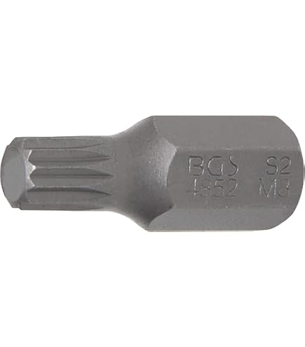 Inserto XZN KS Tools 10mm M8 - Per Avvitatori, Acciaio Nichelato, 30mm Lunghezza - Foto 13