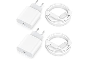 Nanaisse Caricabatterie Rapido USB C Caricatore Compatible con iPhone 15/15 Pro/15 Pro Max/15 Plus, 4-Pack 30W 2M Cavo per iPad Pro, Air, Samsung, Presa Ricarica Rapida Alimentatore Spina Muro