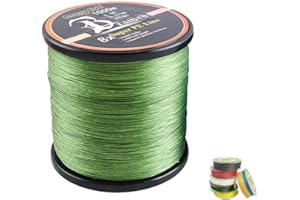 LSHEL 300m/500m/1000m Fil de Pêche Tressée 8 Brins Ligne de Pêche Lure Ligne Fil Multifonctionnel