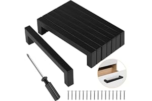 RINWYWEY 8 Stück Griffe für Küchengriffe 128mm Möbelgriff Edelstahl, Küchengriffe schubladengriffe mit Schrauben und Installationswerkzeugen Geeignet für küchenschränke, Küche, Möbel und Wohndekoration