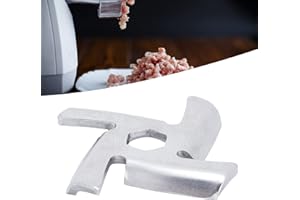 EULBEVOLI Nóż, sześciokątne ostrze do mielenia mięsa Części ostrza nr 5 do maszynki do mięsa spożywczego Food