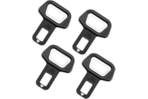 UZYXC Bloque Ceinture Sécurité Voiture 4 Pièces - Multifonction Bloque Sécurité et Rallonge Confortable pour Tous Véhicules