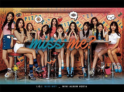 I.O.I IOI - Miss Me? (2nd Mini Album) [Reissue] CD+Photobook+Photocard+Reissue ver. Folded Poster