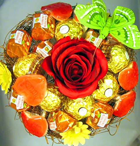 Preisvergleich Produktbild Rocher-Küsschen-Strauß Schmetterling