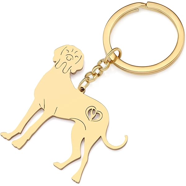 Portachiavi Cane Con I Love Dog - Metallico Per Amanti Degli Animali - Foto 8