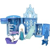 Mattel Disney Karlar &Uuml;lkesi Birleştirilebilir Hikaye Alanları&trade; Oyun Setleri, Elsa'nın Buzdan Sarayı Disney Karlar &Uuml;lkesi Oyun