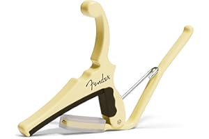 Fender x Kyser Quick-Change Electric Guitar Capo (Olympic White)