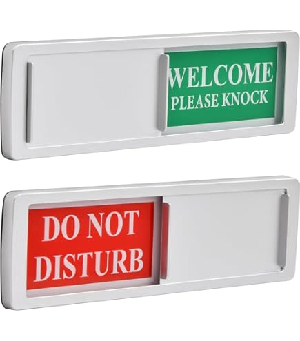 Segnaletica Commerciale Segnale Porta Libero/Occupato In Acrilico - Indicatore Per Ufficio, Bagno, Sala Riunioni Cartello Bagno Occupato