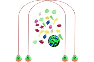 AiDeHuaKeJi 22 Stück Tauchjuwel Pool Spielzeug 2.5M Tauchringe für Kinder und Erwachsene Set, Tauchspielzeug für Kinder,wasserspielzeug Kinder Outdoor,Tauchtiere Tauchen Kind