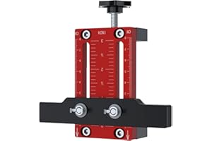 UPRIVER Cabinet Door Installation Positioner, Aluminum Alloy Cabinet Door Mounting Jig, Cabinet Installation Tool for Mount Hinges, for Most Cabinet Doors