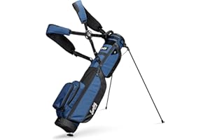 Sunday Golf Borsa Loma XL - Borsa leggera con tracolla e supporto - Borsa da golf Pitch n Putt facile da trasportare - Campi Par 3 ed Executive, 1,5 kg (blu cobalto)