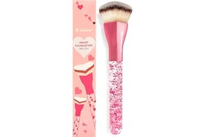 LAMORA Pinceau Fond De Teint Fluide Contouring - Pinceau Maquillage Kabuki Pour Visage - Parfait Pour Creme Liquide, Poudre, Blush, Bronzer, Highlighter - Poils Synthétiques, Qualité Professionnelle