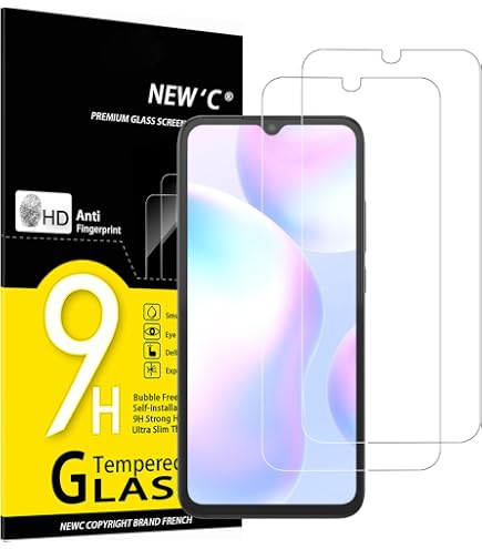 RKINC Vetro Temperato 3 Pezzi Per Xiaomi Redmi A1/A1+/A2/A2+ - Pellicola 9H Anti Graffio E Anti Rottura