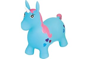 Bieco | Unicorn Animal Hopper | Bouncy Hopper | Hoppers for Kids | Happy Hopperz | Happy Hoppers | Ride on Horse | Kids Hopper Unicorn Hopper Space Hopper for 2 year old Baby ride on toys 12 months
