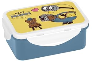 GEDALABELS Geda Labels Minions Gentleman - Fiambrera (polipropileno, 1100 ml)