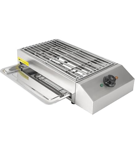 Tournebroche Électrique USB ALLEGRI - 220V Ou Power Bank, Capacité 12kg, Lèche-Frite 66x27cm
