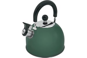 Milestone Camping 24869 2L Flötenkessel Flötenkessel / Ausgießer und hitzebeständiger Klappgriff / Camping, Angeln, Werkstätten und Garagen