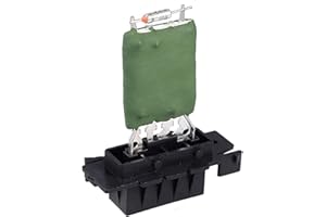 SANTUO Car Heater Blower Motor Fan Resistors, Compatible with Vauxhall Corsa D E Adam, Fiat Grande Punto, Doblo, Ducato, Fiorino, Qubo, Peugeot Bipper, Boxer, Citroen Nemo Relay, 13248240 77364061