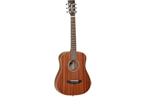 TANGLEWOOD TW2T Left Handed Travel Guitar: Acoustic Guitar