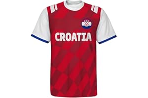 ENJMEIAO 2024 T-Shirt Coupe d'europe Ventilateurs Sport Casual Drapeau National Impression Manche Courte Homme Femme Coupe de l'America Séchage Rapide Tee Shirt Jersey