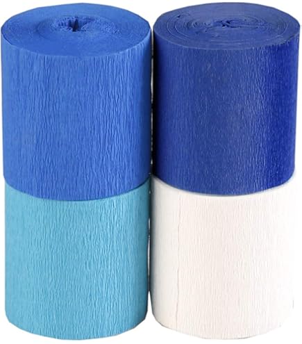 Papier Résistant Couture Papier Crépon Ignifugé Clairefontaine - Lot 10 Feuilles 2,5x0,5m Assortiment Couleurs Déguisement Fête