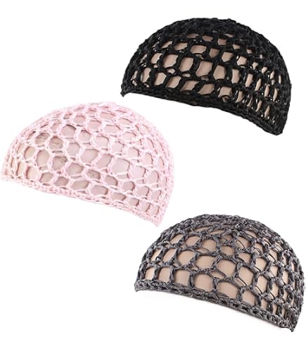 6 Retine Elastiche Per Capelli Professionali &ndash; Nylon Resistente, Per Uomo/Donna, Parrucche