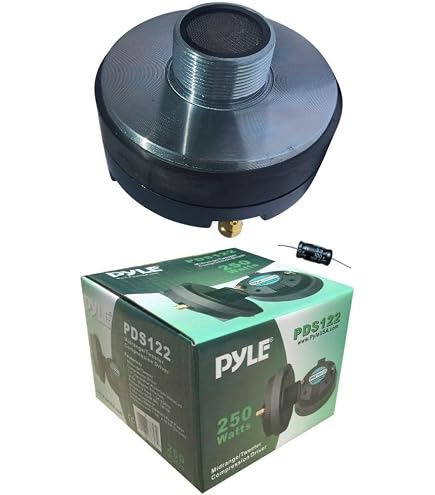 Kit Driver Tweeter Pyle PDS111 100W RMS 200W Max 8 Ohms + Condensateur - Pour Pavillons