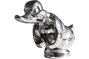 LATRAT Angry Duck Kühlerfigur, Wütende Ente, Auto Motorhaube Ornament, für Autodekorationen und Raumdekoration