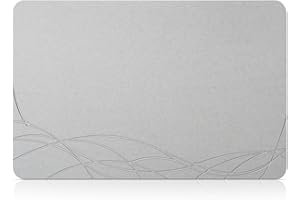 NAYAHOSE Stone Bath Mat, Diatomaceous Earth Shower Mat, Non-Slip Super Absorbent Quick Drying Bathroom Floor Mat, 100% Natural Shower Mat for Bathroom Floor, Easy to Clean (23.6" X 15.4")