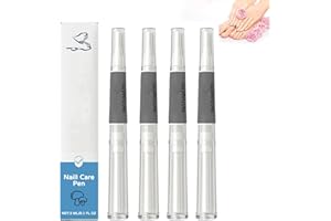 WENCHRISDT 4pcs Nail Fungus Pen,Anti Fungal pen, Mullend Nail Care Pen,Nail Repair Growth Solution, Softener for Thick Toenails,Nail Care Pe/n for Fungus & Ingrown & Thick Nail