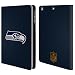 Produktbild Head Case Designs Offizielle NFL Fussball Seattle Seahawks Logo Brieftasche Handyhülle aus Leder für Apple iPad Mini 1/2/3