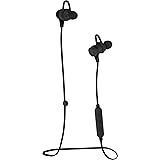 Amazon Basics Wireless Bluetooth Fitness Headphones Earbuds with Microphone, Black