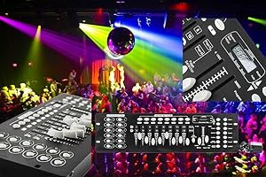 KAELA CENTRALINA DMX MIXER CONTROLLER LUCI DISCO EFFETTI DJ 192 CANALI DMX 512