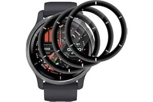 Beukei 3 Stück Panzer Schutz Glas für Garmin Venu 2, Panzerfolie Temperglas,[HD Glas Displayschutz][Fingerabdruck-ID-Kompatibel][HD Klare][Anti-Kratzen]