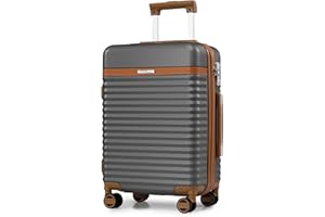 Joyway Valises de Voyage, Valise de Cabine Ultra-légères, Bagage de Main-20 Pouce, Roues Pivotantes à 360° et Serrure TSA, Solide et Durable Extensible