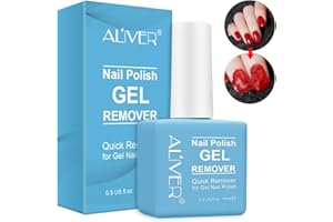 SPRE KAYOU shifakou Gel Nail Polish Remover -Professional Nail Remover,Gel Polish Remover For UV/Natural, Gel, Acrylic Nails-Quickly Removes Soak-Off Gel Polish-NO-IRRITATING