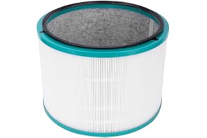 AINUORENYI Filtre HEPA et charbon de rechange pour purificateur d'air de bureau Dyson Pure Cool HP03 HP02 HP01 HP00 Pure Hot + Cool Link & Dyson DP01 DP03